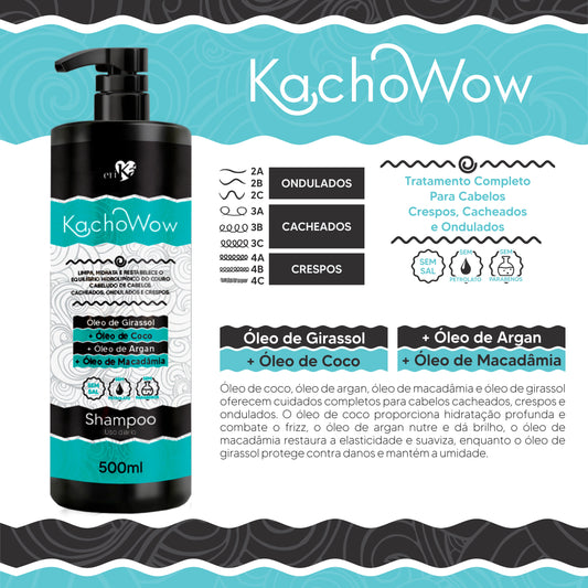 Combo X4 - Kachowow Tratamento Completo
