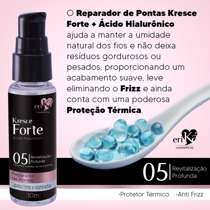 05 - Reparador de Pontas Kresce Forte Ácido Hialurônico