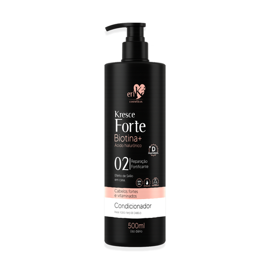 02 - Condicionador Kresce Forte Biotina+ Ácido Hialurônico