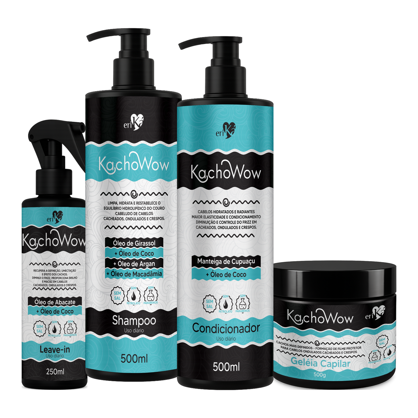 Combo X4 - Kachowow Tratamento Completo