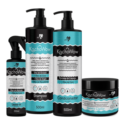 Combo X4 - Kachowow Tratamento Completo