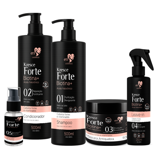 Combo X5 - Kresce Forte Tratamento Completo